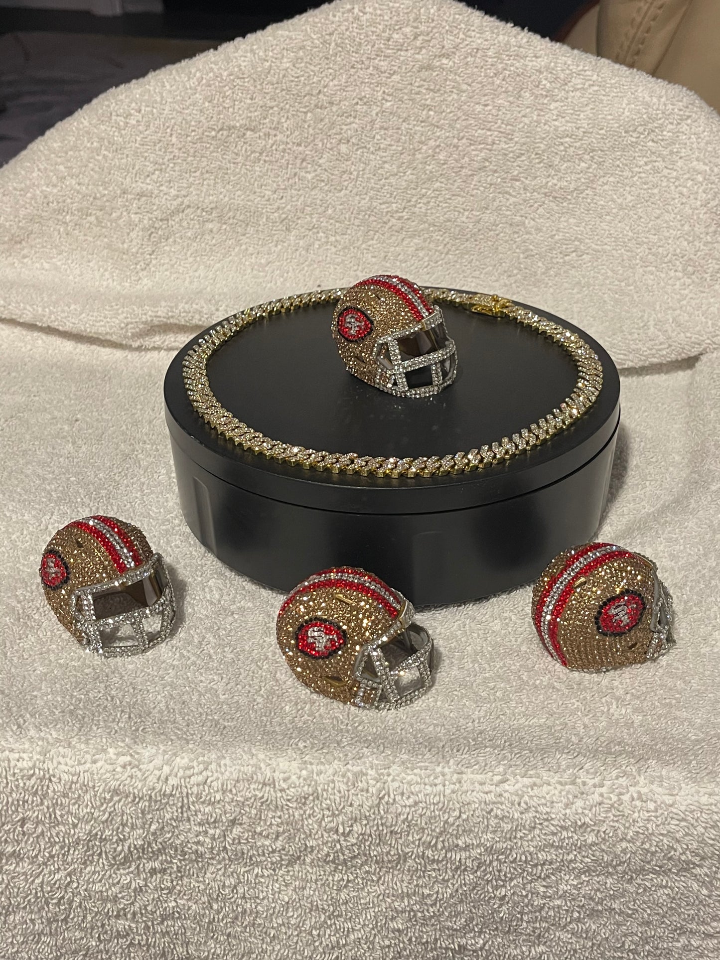 Mini Bling Helmet - Order on Instagram